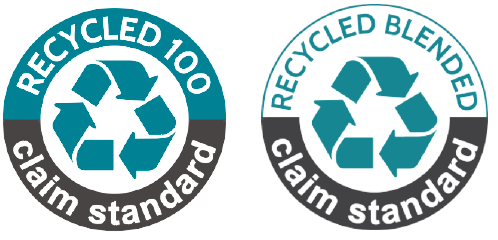 Recycled 100, Recycled Blended, claim standard